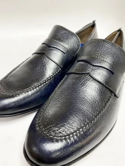 Jean Pierre Deerskin Penny Loafer Black