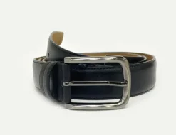 Leather Belt Black-58