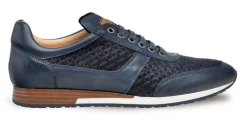 Mezlan Maxim Lace-Up Sneaker Blue