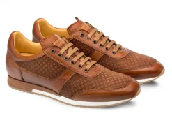 Mezlan Maxim Lace-Up Sneaker Tan