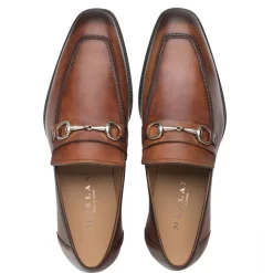 Mezlan Ornament Loafer Cognac/Rust