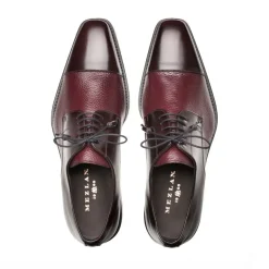 Mezlan Soka Lace-Up Oxford Burgundy