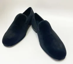 Mezlan Velvet Formal Loafer Black
