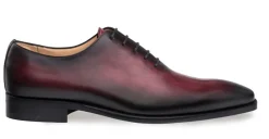 Pamplona Lace-Up Oxford Burgundy