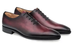 Pamplona Lace-Up Oxford Burgundy