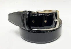 Patent Leather Belt Black