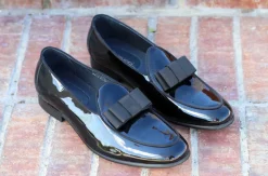 Patent Leather Formal Loafer Black