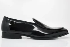 Patent Leather Formal Loafer Black