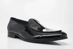 Patent Leather Formal Loafer Black