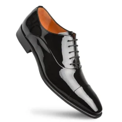Patent Leather Formal Oxford Black