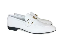 Pelle Lucas Leather Loafer White