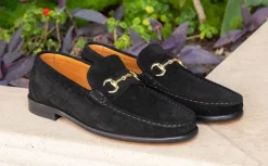 Pelle Suede Loafer Black