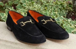 Pelle Suede Loafer Black