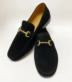 Pelle Suede Loafer Black
