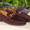 Pelle Suede Loafer Dark/Brown