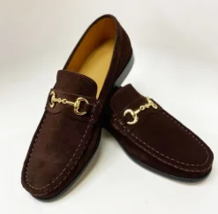 Pelle Suede Loafer Dark/Brown