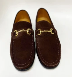 Pelle Suede Loafer Dark/Brown