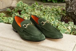 Pelle Suede Loafer Green