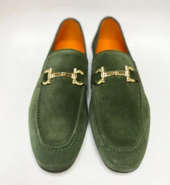 Pelle Suede Loafer Green