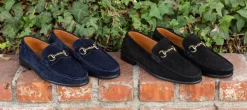 Pelle Suede Loafer Navy