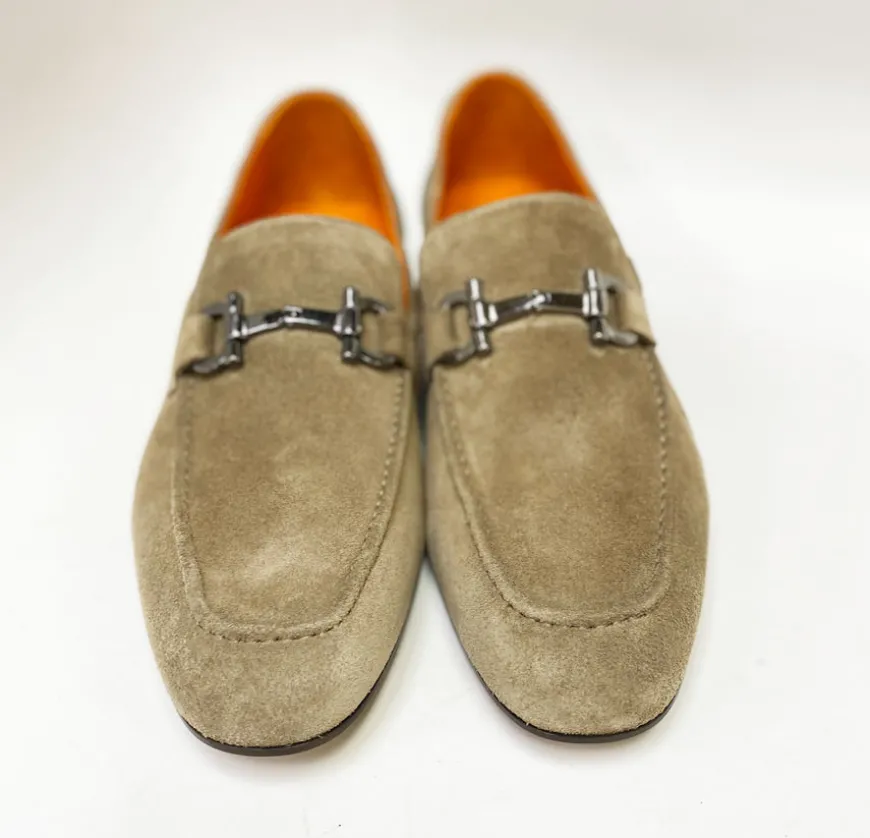 Pelle Suede Loafer Sand