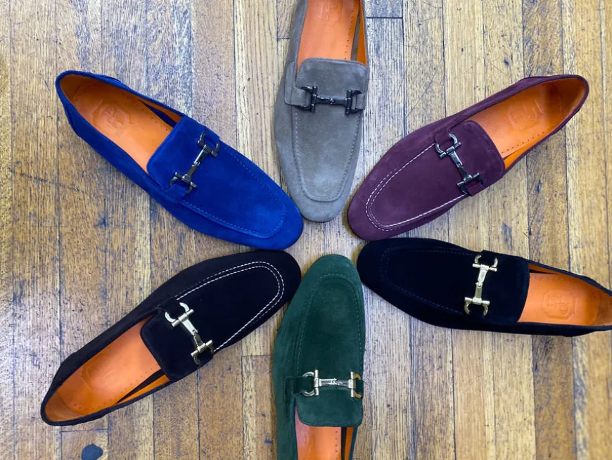 Pelle Suede Loafer Sand