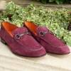 Pelle Suede Loafer Wine