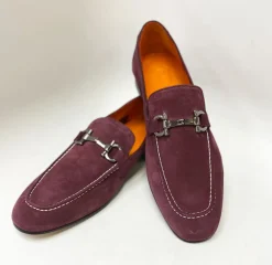 Pelle Suede Loafer Wine
