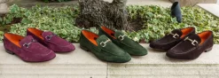 Pelle Suede Loafer Wine
