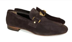 Pelle Suede Slip-On Loafer Brown