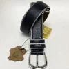 Style: C Collection Leather Belt Black