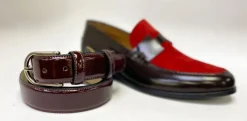 Style: C Collection Leather Belt Brown
