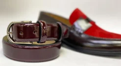 Style: C Collection Leather Belt Brown