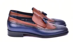 Style: 7397-Navy/Brown