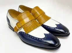 Style: 17007-8831-Navy/Camel/White