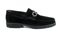 Style: Newport-P041-Black Suede