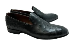 Style: Pelle Warren Ostrich P00057 Black