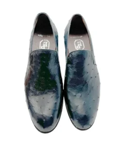 Style: Pelle Warren Ostrich P00059 Navy