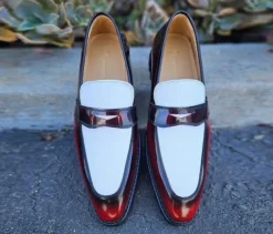 Style: 480-102PT-Burgundy/White