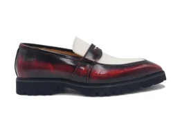 Style: 480-102PT-Burgundy/White