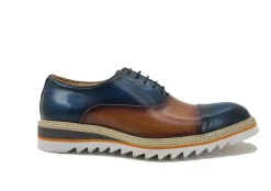 Style: 552-03T-Navy/Cognac