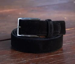 Suede Belt Black