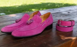 Suede Belt Blush