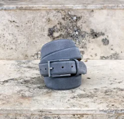 Suede Belt Grey