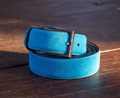 Suede Belt Turquoise