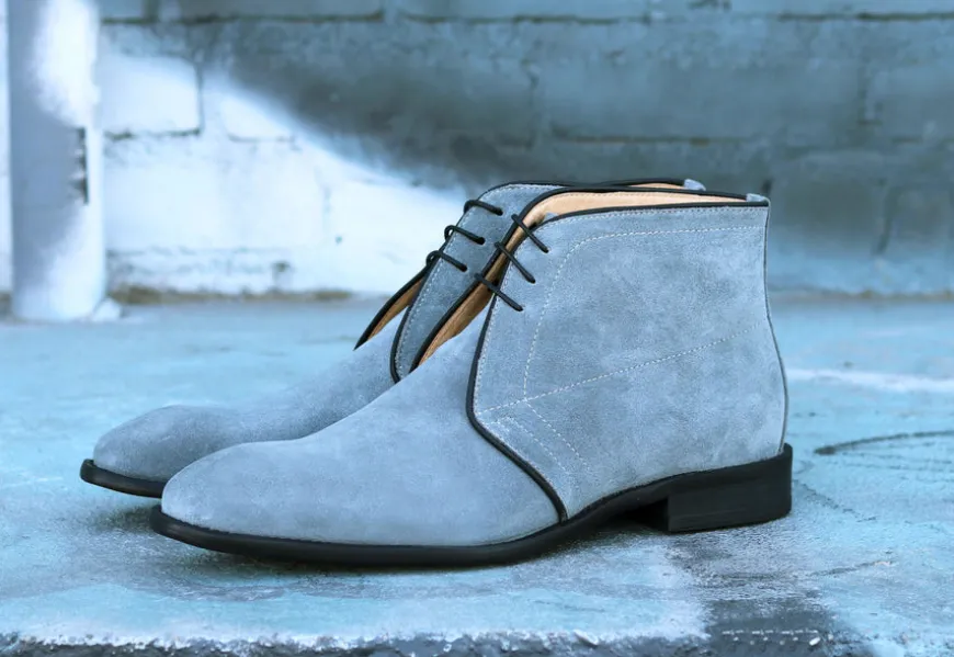 Suede Chukka Boot Grey
