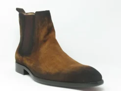 Suede Slip-On Boot Brown