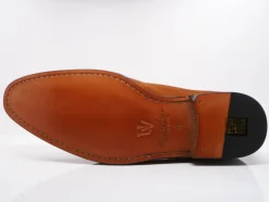 Suede Slip-On Tasseled Loafer Brown