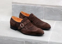 Supple Suede Slip-On Shoe Brown