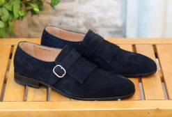 Supple Suede Slip-On Shoe Black